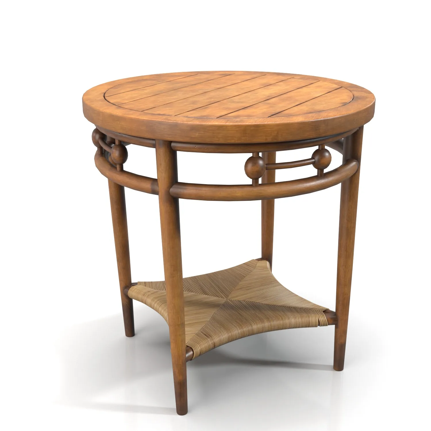 Newport Rush Side Table PBR 3D Model_04